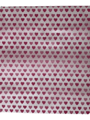 Pack 10 Hojas Papel Mantequilla Diseño Corazones 25x21cm
