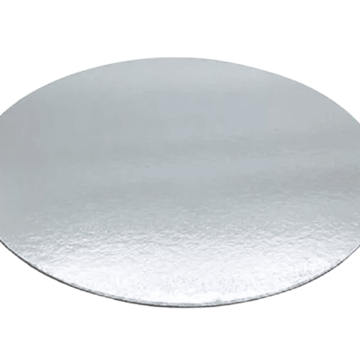 Pack 5 Bandeja Carton Plateada 35cm x 2mm 1