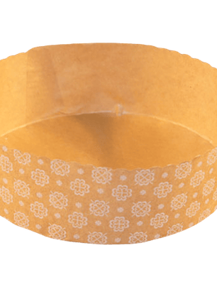 Pack 10 Molde Pan De Pascua Papel 17cm 1kg