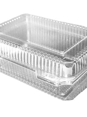 Pack 5 Caja Plastica Para 50 Cuchufli CP-770 24x16x9cm