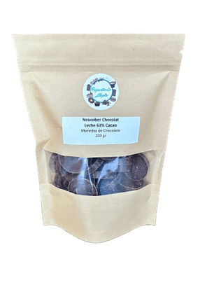 Chocolate 63% Cacao Amargo Monedas 812 Neucober 200g
