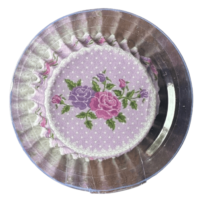 Capsulas Mini Cupcake Diseño H Flores 100un E7,5xIn3,5cm 1