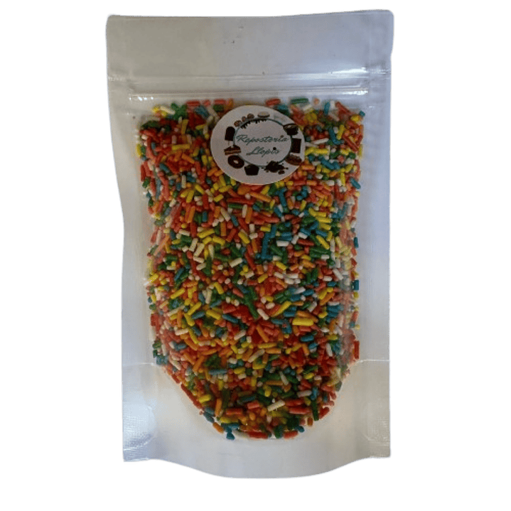 Decoracion Palitos Multicolor Comestible 100g 1