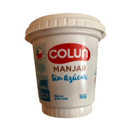 Manjar Sin Azucar En Pote Colun 380g
