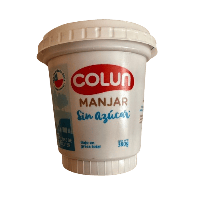 Manjar Sin Azucar En Pote Colun 380g 1