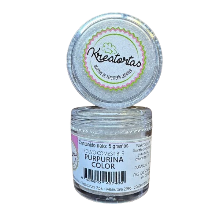 Purpurina Brillo Color Comestible Kreatortas 5g 1