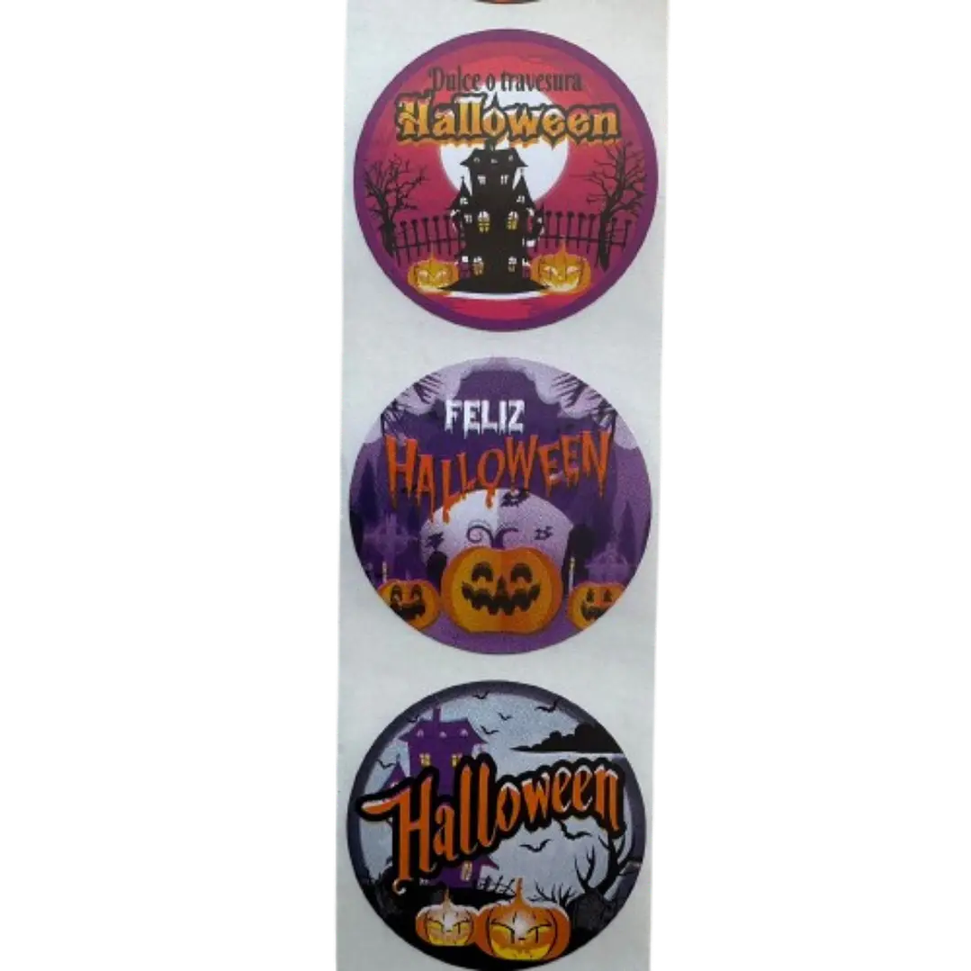 Sticker Halloween A 100un 38mm 2
