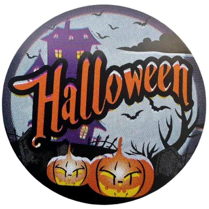 Sticker Halloween A 100un 38mm 6