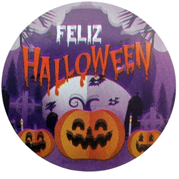 Sticker Halloween A 100un 38mm 7