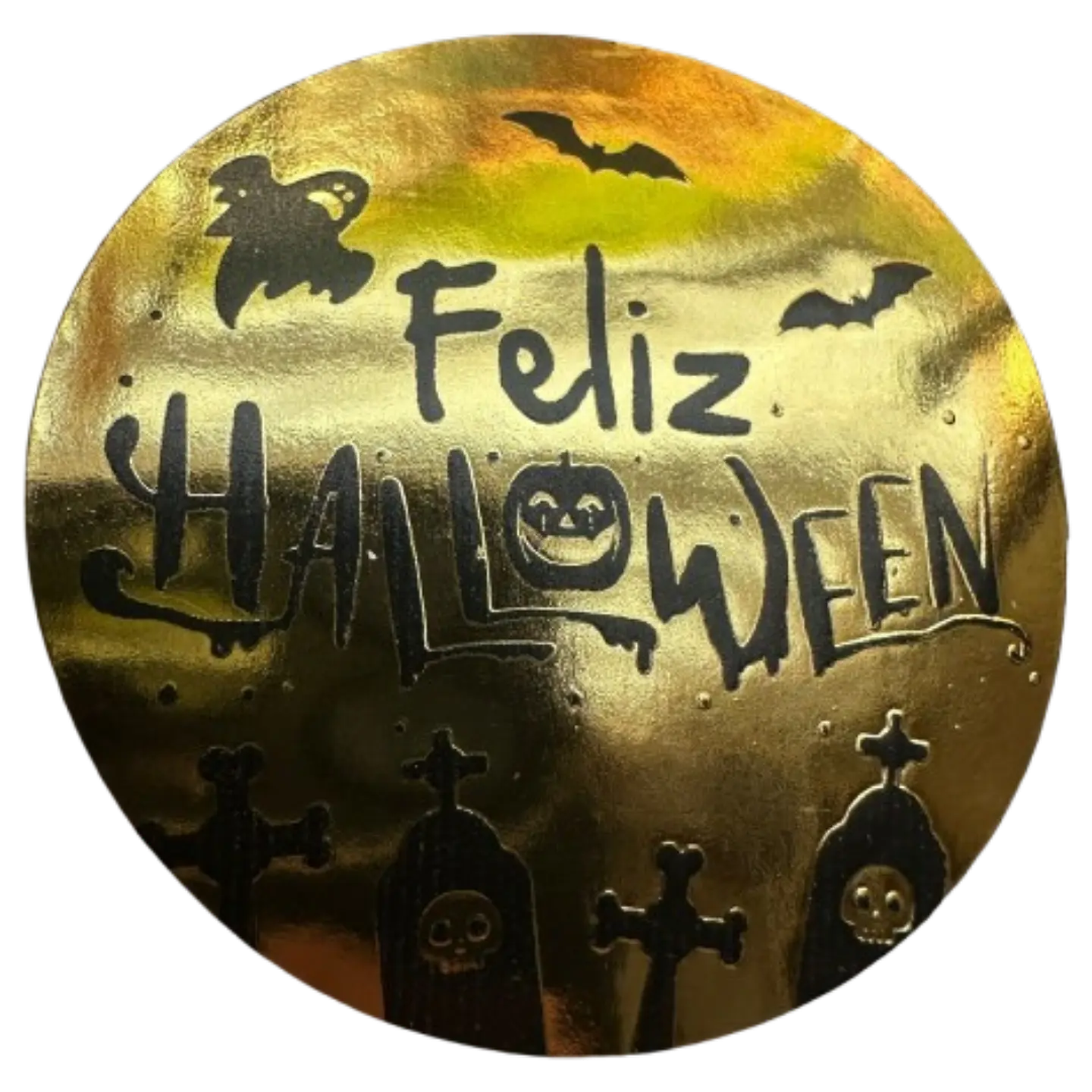 Sticker Halloween B 100un 38mm 1