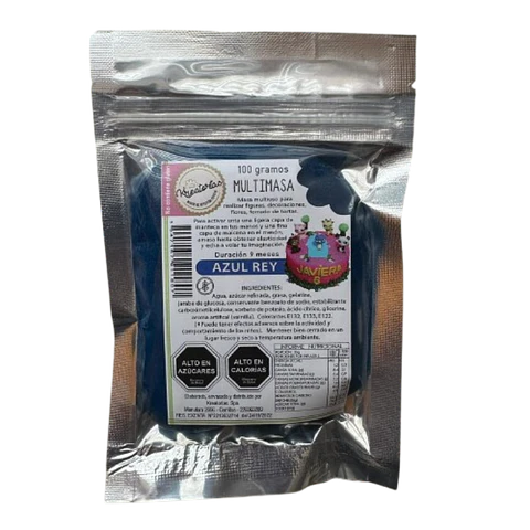 Multimasa Fondant Azul Rey Kreatortas 100g