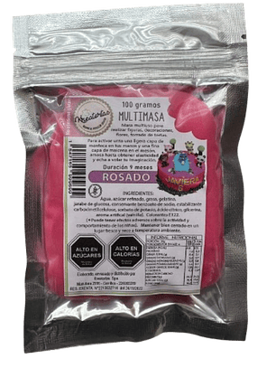 Multimasa Fondant Rosado Kreatortas 100g