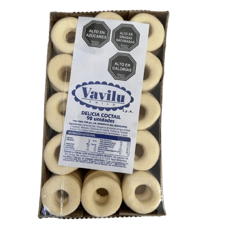 Galletas Delicia Coctail Vavilu 90un 1