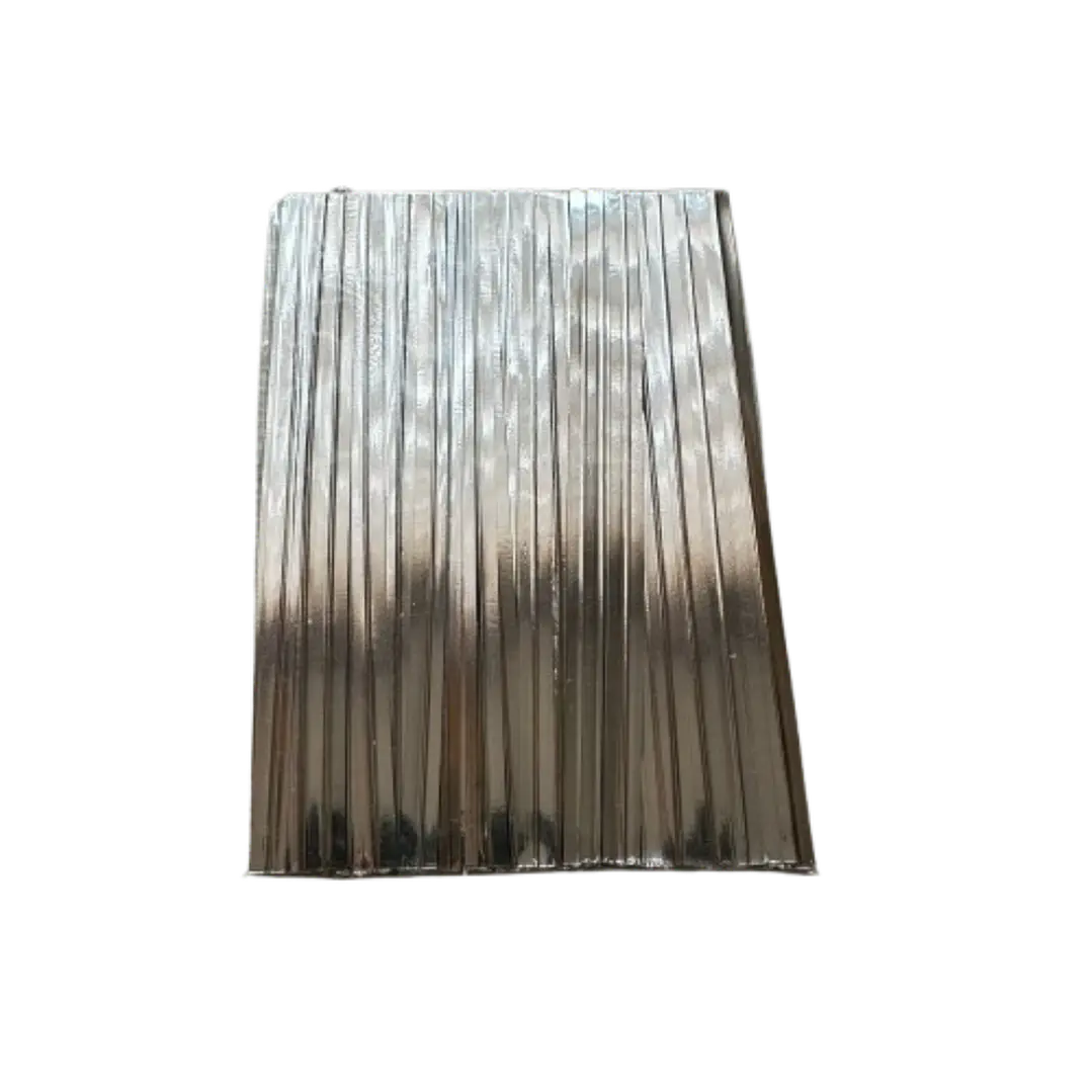 Amarra Plateada 100un 8cm 1