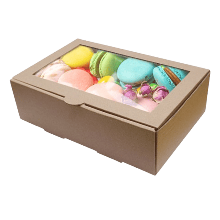 Caja L Carton Microcorrugado Ventana 23,2x15,5x6,8cm 1