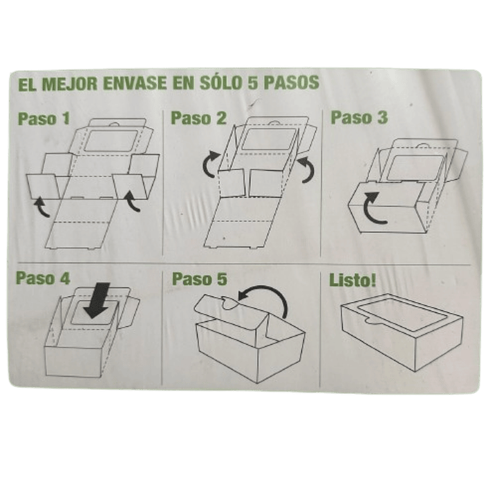 Caja L Carton Microcorrugado Ventana 23,2x15,5x6,8cm 2