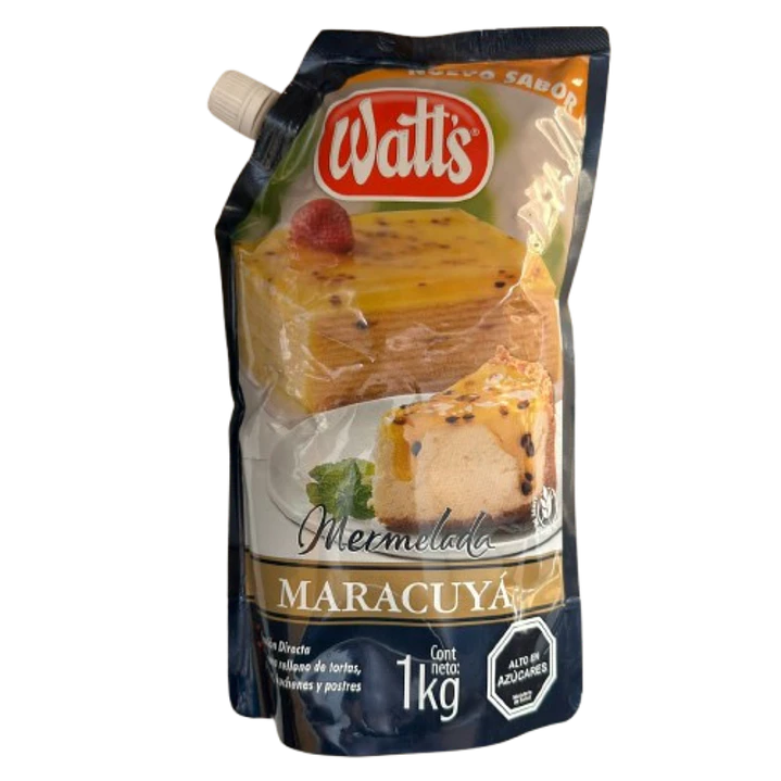 Mermelada Repostera Maracuya Watts 1kg 1