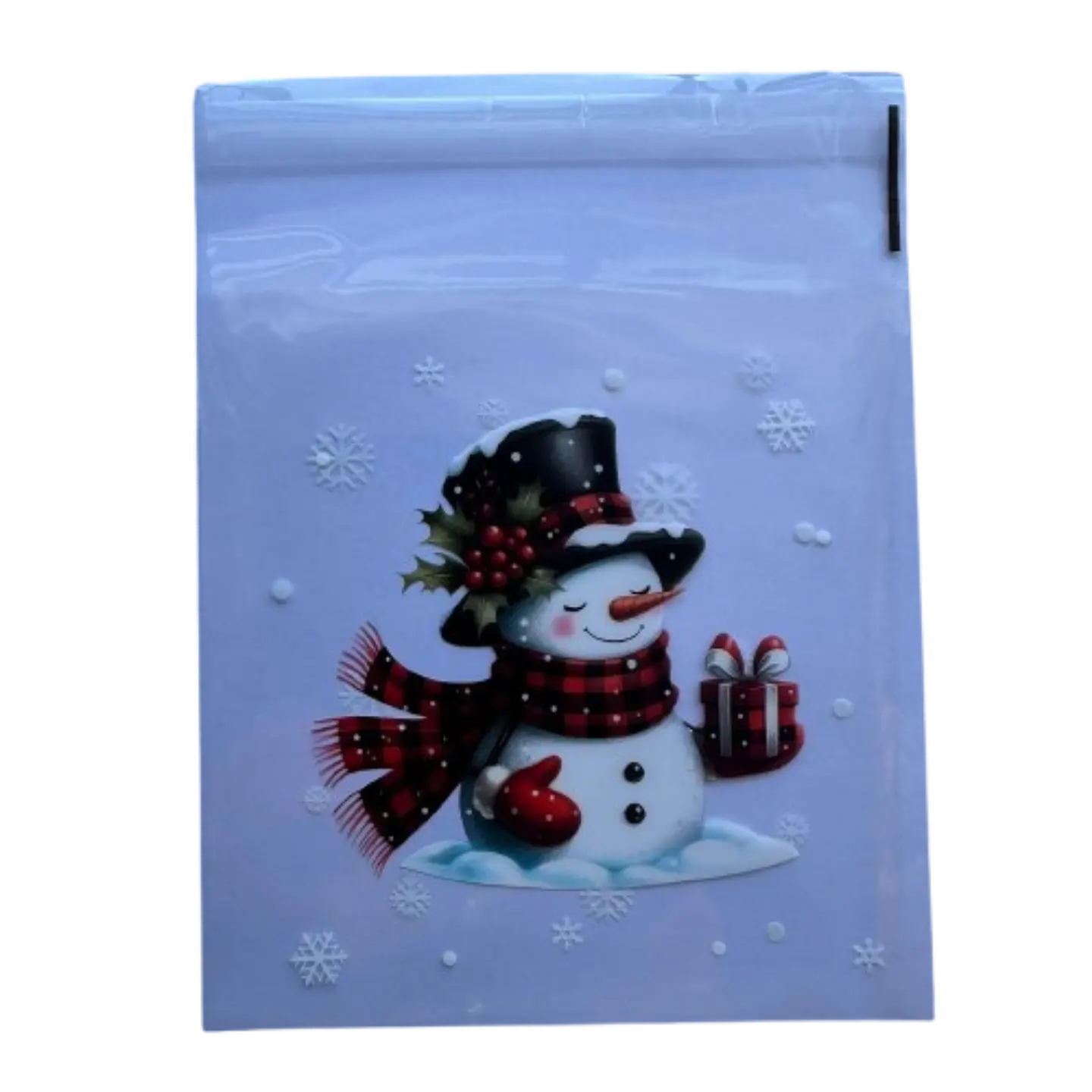 Bolsas Navidad B Celofan Autoadhesivas 100un 10x10+2cm 4