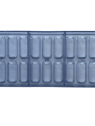 Molde Acrilico Para Chocolate Chocotejas 18 Cavidades