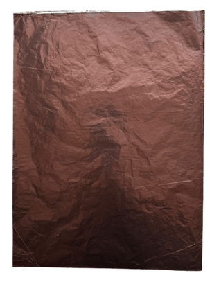 Pliego Papel Aluminio Cafe Para Chocolate 43x58cm