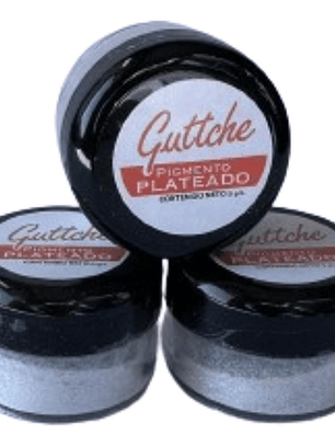Pigmento Matizador Plateado Comestible Guttche 5g