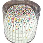 Capsulas Mini Cupcake Diseño A Punto Color 100un E75xIn35mm - Miniatura 2