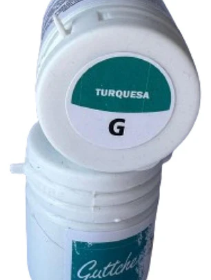 Colorante Gel Turquesa Comestible Reposteria Guttche 20g