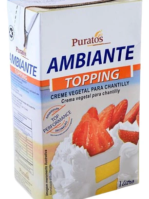 Crema Vegetal Para Batir Ambiante Puratos 1L