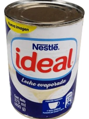 Leche Evaporada Ideal Nestle 390g