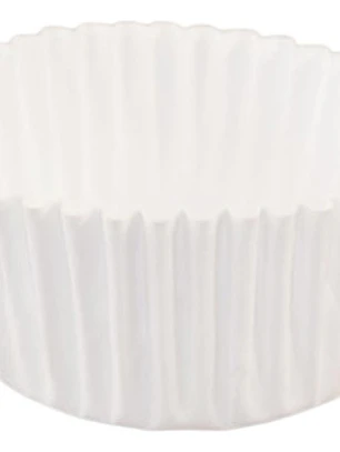 Capsulas Blanca Papel N2 Cupcake 100un E110xIn52mm