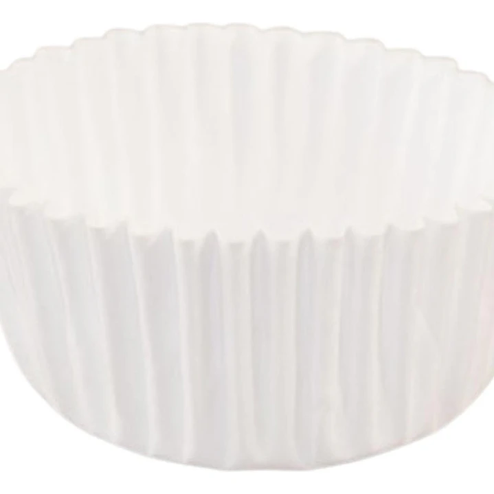 Capsulas Blanca Papel N2 Cupcake 100un E110xIn52mm 1