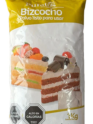 Bizcocho Chocolate Premezcla En Polvo Puratos 1kg