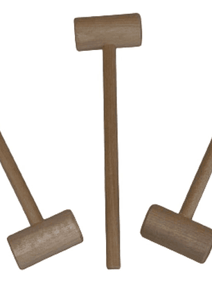 Martillo De Madera Para Romper Chocolate 15cm