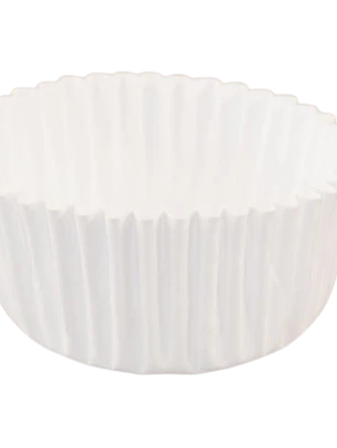 Capsulas Blanca Papel N9 Mini Cupcake 100un E777xIn30mm