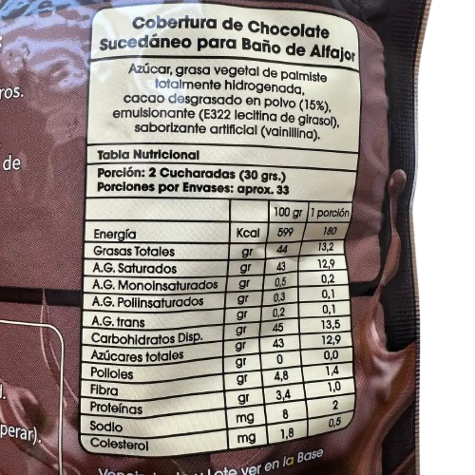 Cobertura Chocolate Semi Amargo Discos Caravella 1kg 2