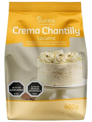 Crema Chantilly Lucuma 400g