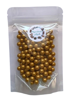 Perlas Doradas Comestibles 8mm 70g