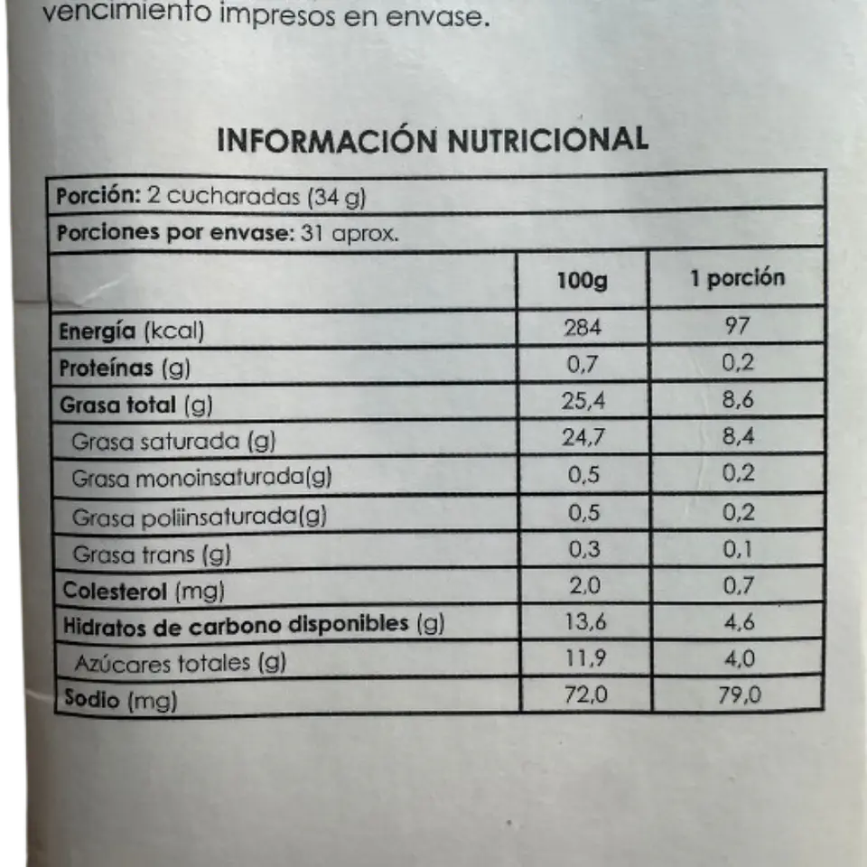 Crema Vegeral Para Batir Chantypak Puratos 1L 3