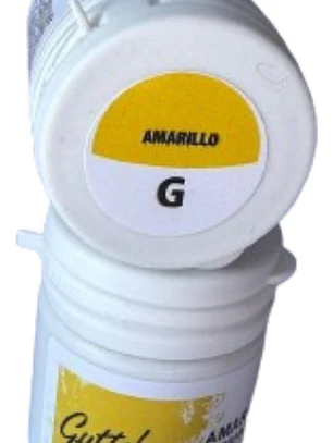 Colorante Gel Amarillo Comestible Reposteria Guttche 20g