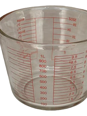 Jarra Medidora Vidrio Allegra 1L