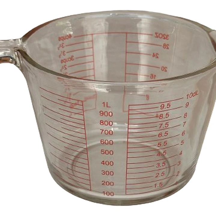 Jarra Medidora Vidrio Allegra 1L 1