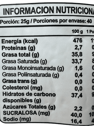 Cobertura Chocolate 407SA Semiamargo Sin Azucar Neucober 1kg