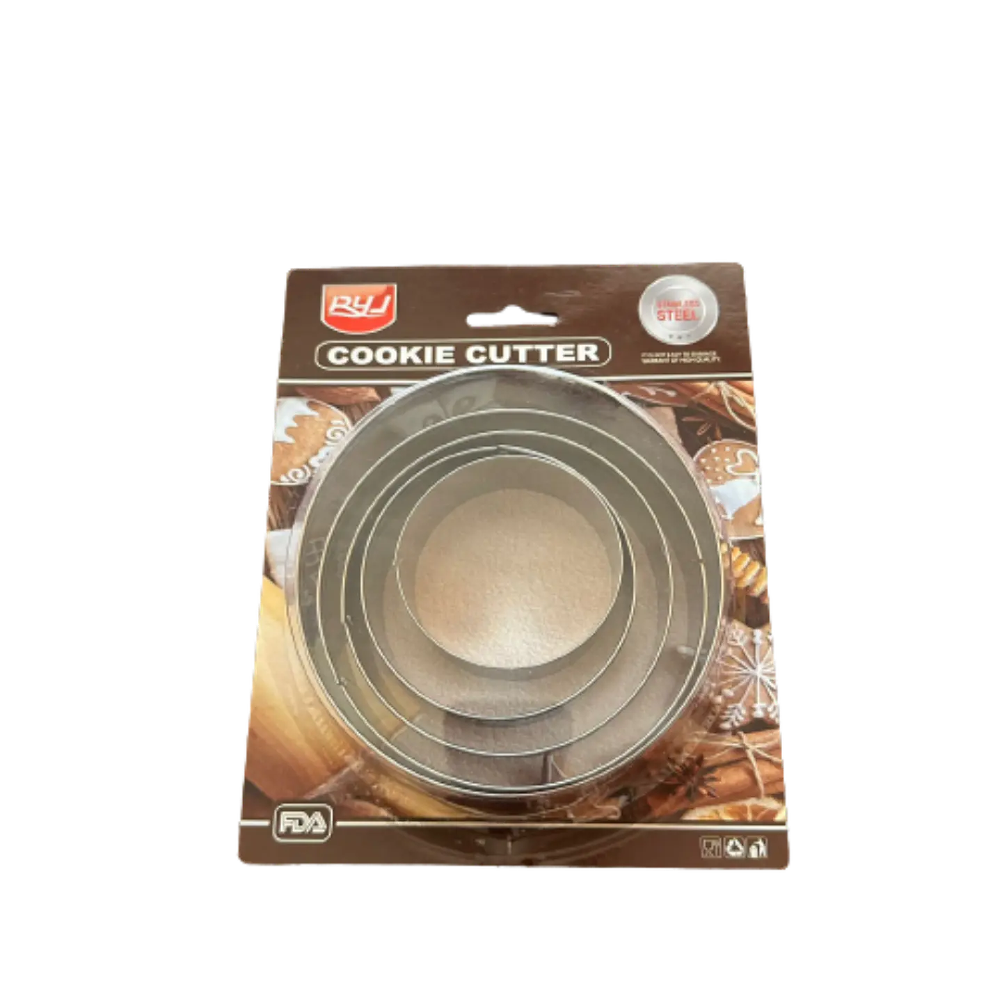 Cortador Galletas Circular 5 pcs 1