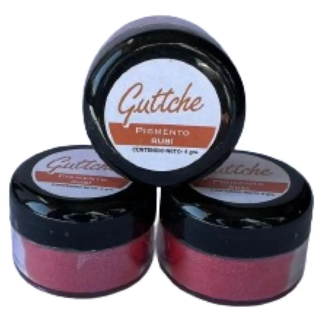 Pigmento Matizador Rubi Comestible Guttche 5g 1