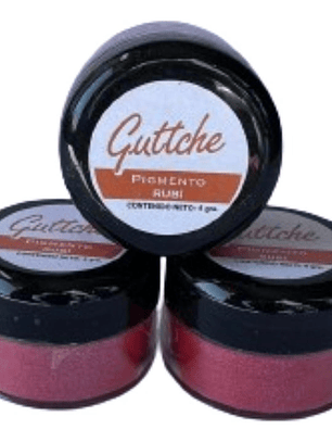 Pigmento Matizador Rubi Comestible Guttche 5g