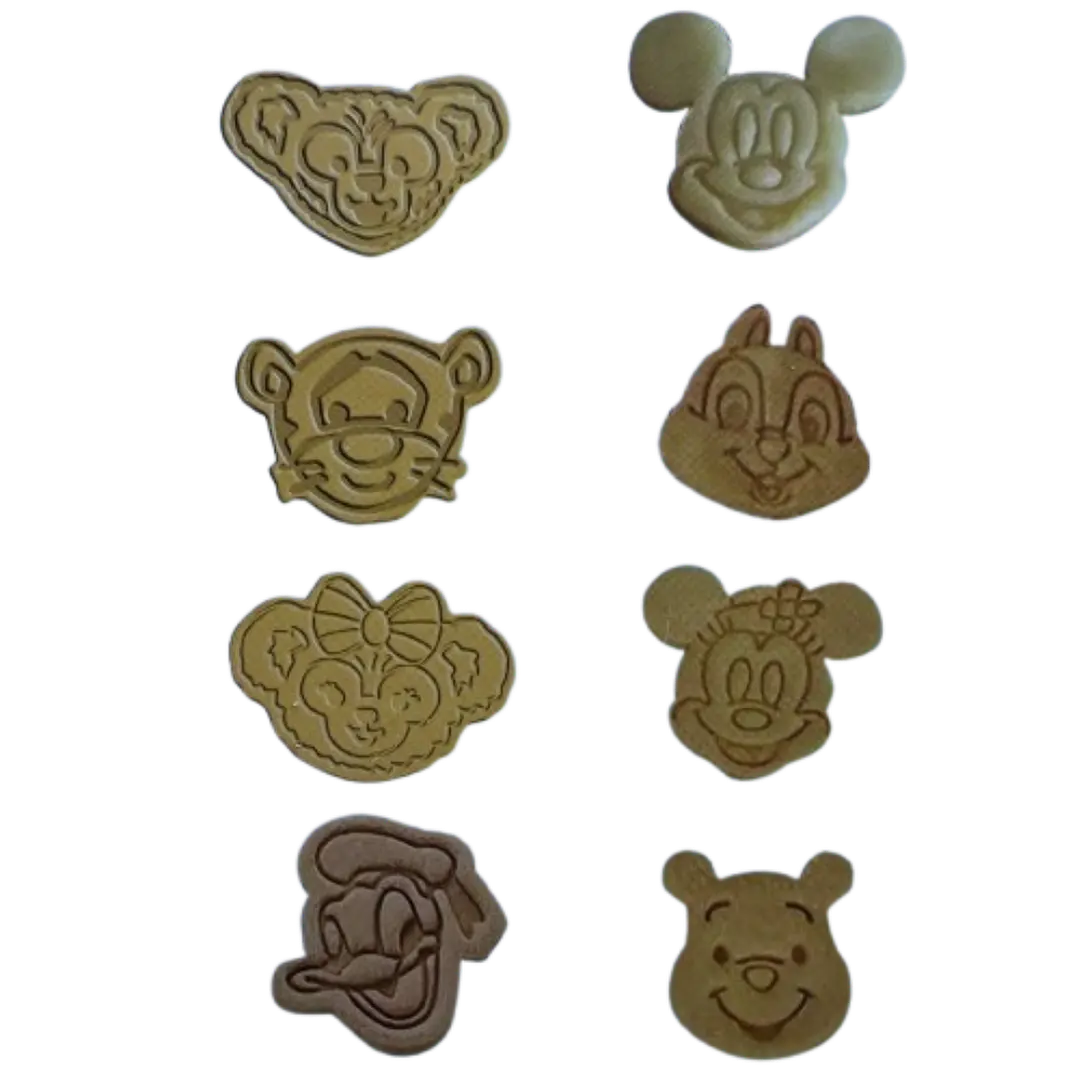 Cortador Galletas Figuras Disney 8 pcs 2