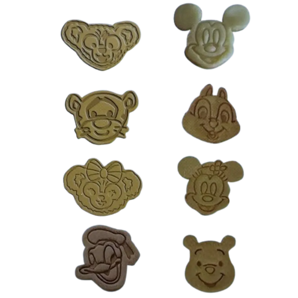 Cortador Galletas Figuras Disney 8 pcs 2
