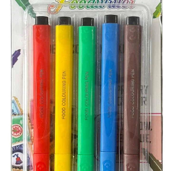 Lapices Marcadores Comestibles 5 Colores 1