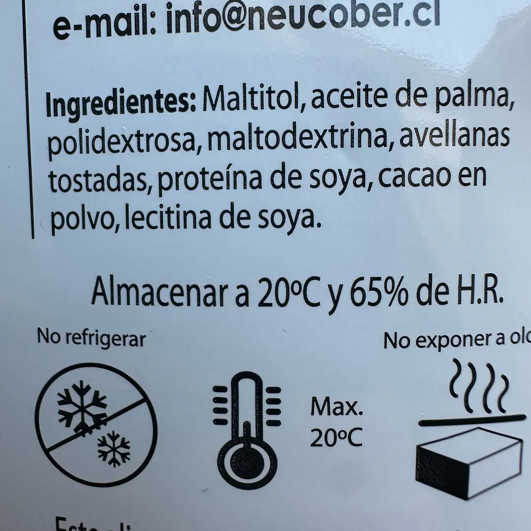 Crema De Avellanas Cremonella Sin Azucar Neucober 650g 3