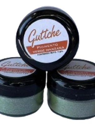 Pigmento Matizador Verde Manzana Comestible Guttche 5g